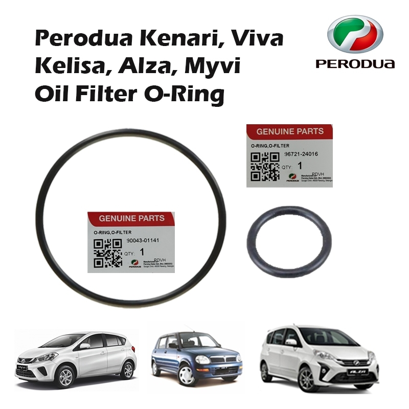 Original Perodua Kenari, Kelisa, Alza, Myvi, Viva Oil Filter Housing O-Ring