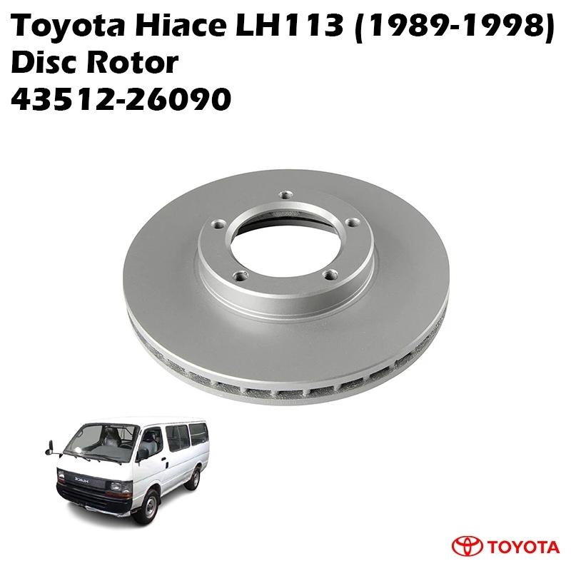 Toyota Hiace LH113 (1989-1998) Disc Rotor 43512-26090