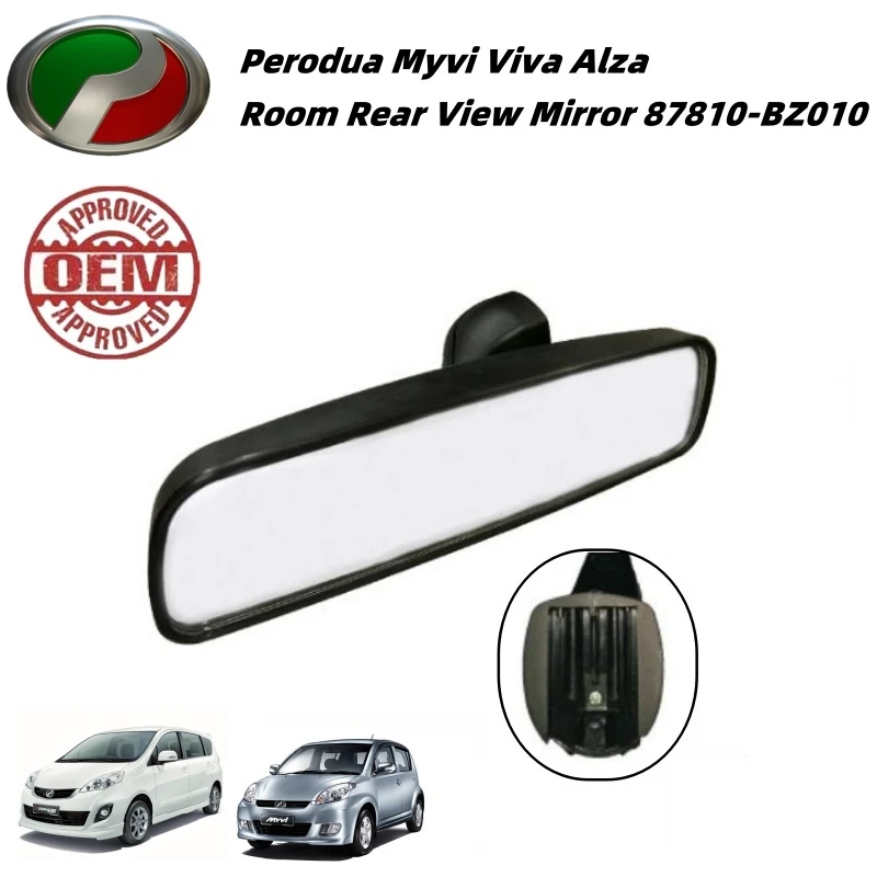 Perodua Myvi Gen1 Viva Alza Gen1 Room Rear View Mirror 87810-BZ010