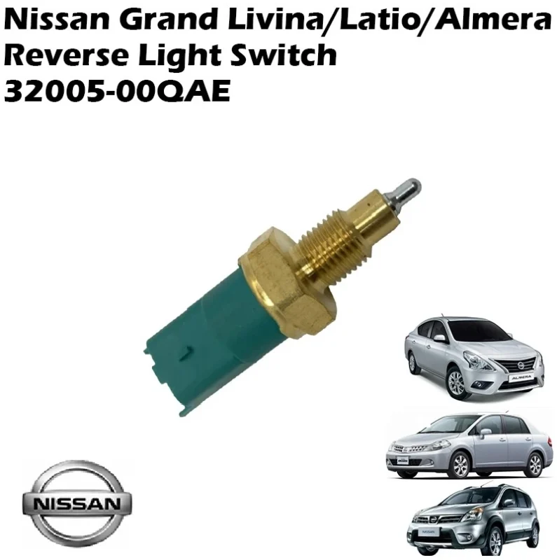 Nissan Grand Livina Latio Sylphy Almera X-Trail Teana Reverse Light Switch 32005-00QAE