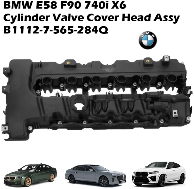 BMW E58 F90 740i X6 Cylinder Valve Cover Head Assy B1112-7-565-284Q
