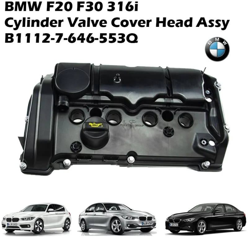 BMW F20 F30 316i Cylinder Valve Cover Head Assy B1112-7-646-553Q