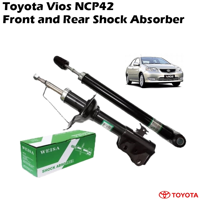 Toyota Vios NCP42 Front and Rear Shock Absorber