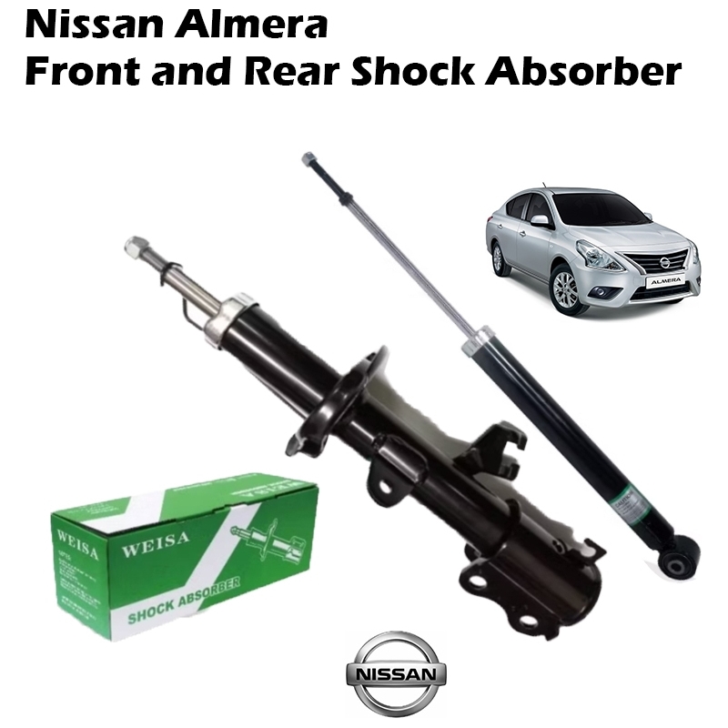Nissan Almera N17 Front and Rear Shock Absorber