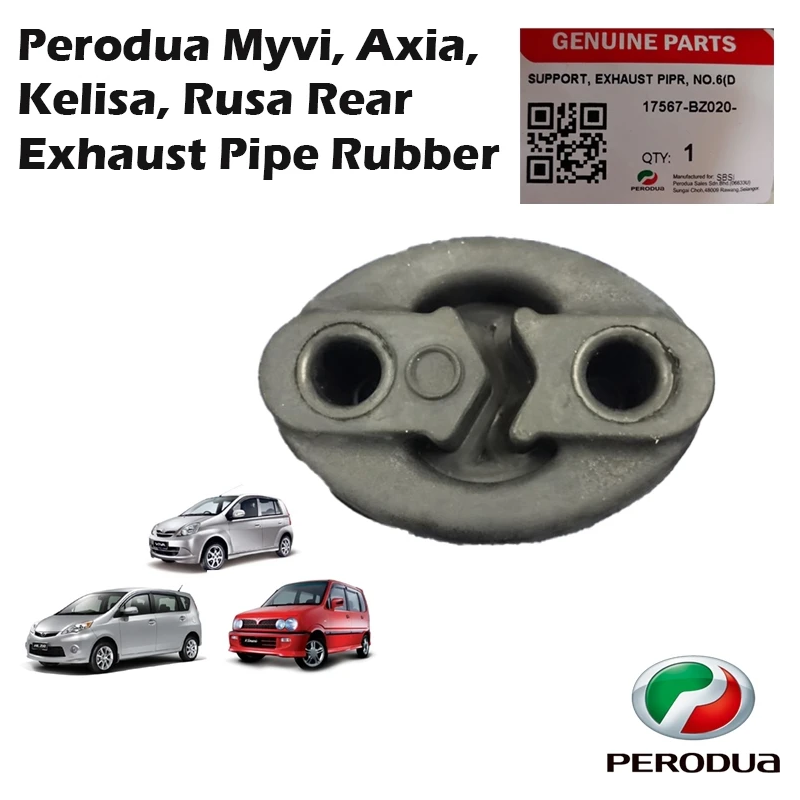 Original Perodua Geniune Myvi, Axia, Kelisa, Rusa Rear Exhaust Pipe Rubber