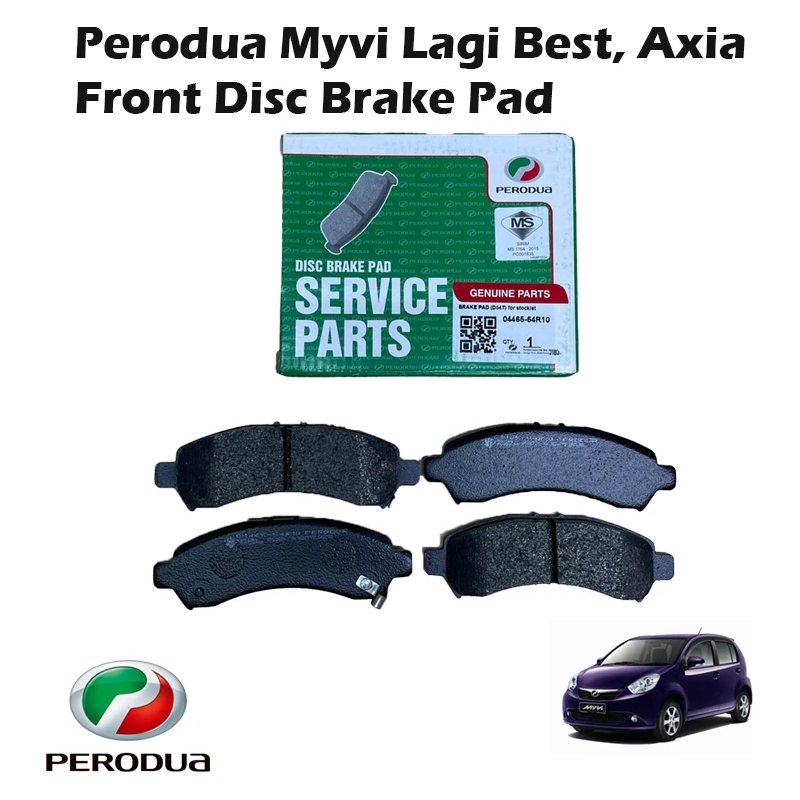 Perodua Myvi Lagi Best Axia Bezza Front Disc Brake Pad (Oem)