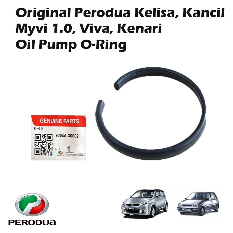 Original Perodua Kenari, Kelisa, Kancil, Myvi 1.0, Viva Oil Pump O-Ring