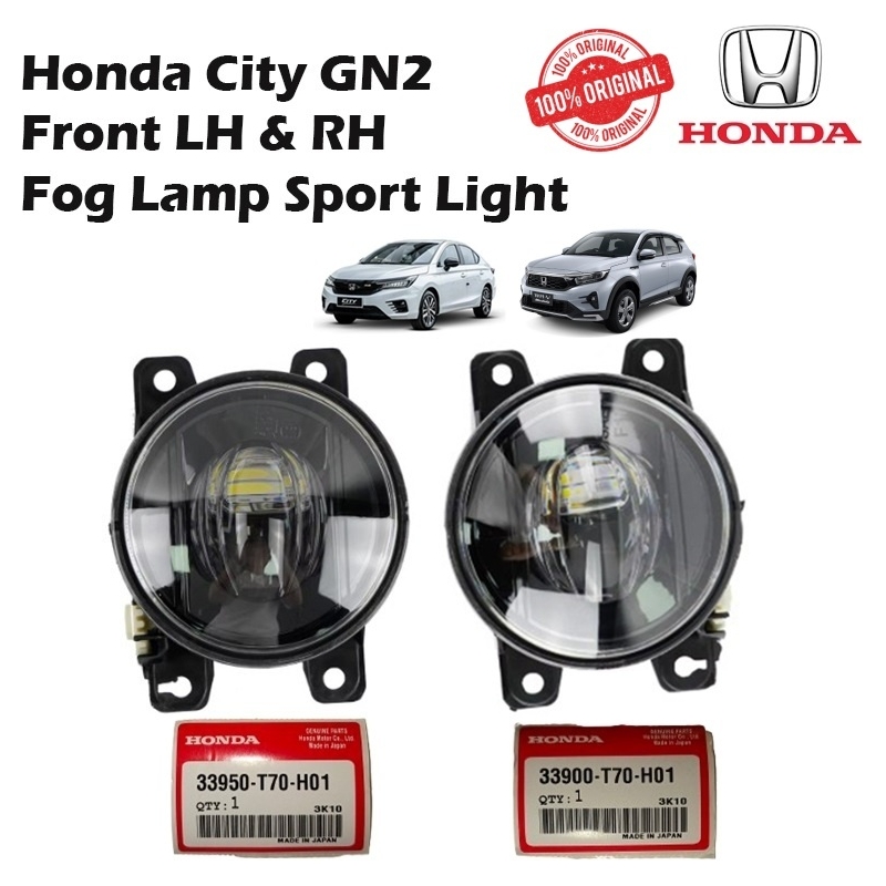 Honda Geniune City Too Gn2 Wrv Front Left & Right Fog Lamp Sport Light