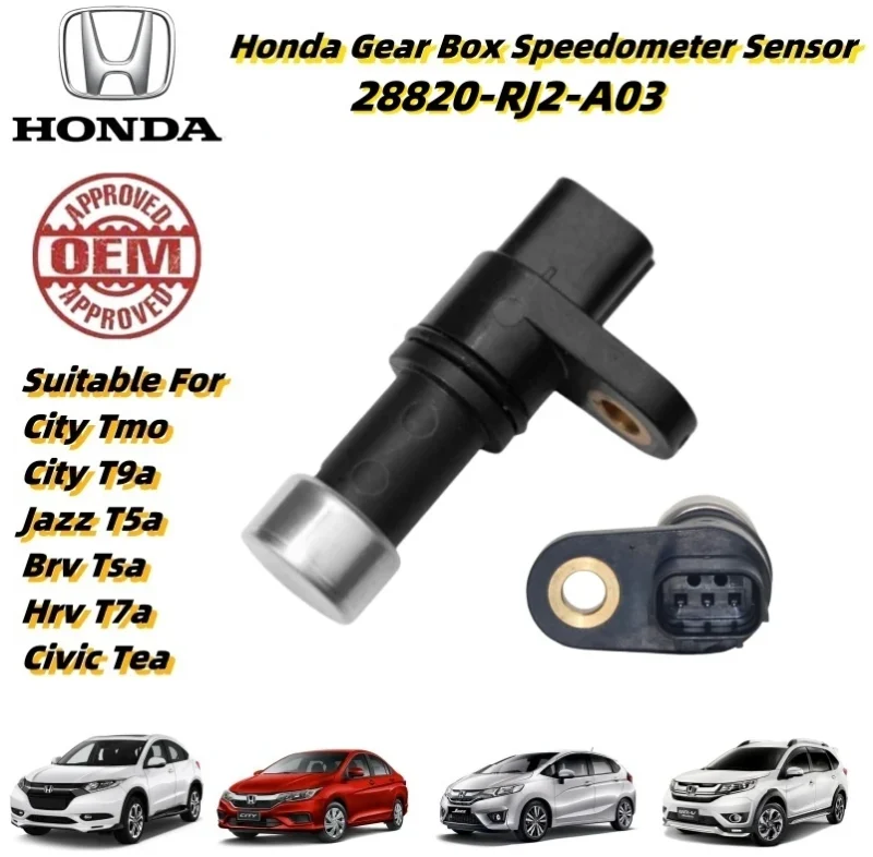 Honda City T9a Jazz T5a Brv Tsa Hrv T7a Civic Tea Gear Box Speedometer Sensor (Oem) (28820-R9L-A03)