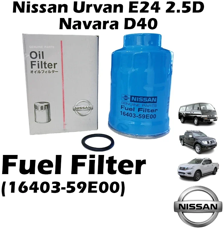 Nissan Urvan E24 2.5D / Navara D40 Fuel Filter 16403-59E00