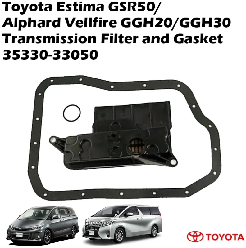 Toyota Estima GSR50 Alphard Vellfire GGH20/GGH30 Transmission Filter and Gasket 35330-33050