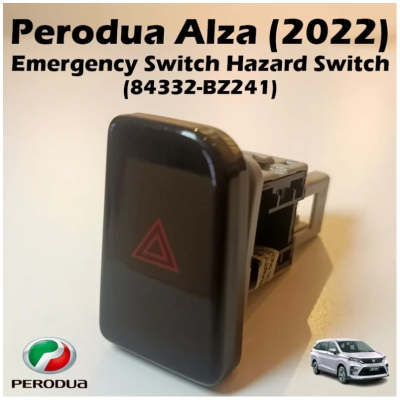Perodua Alza (2022) Emergency Switch Hazard Switch Double Signal Switch (84332-BZ241)
