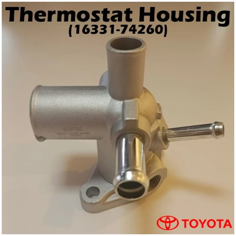 (16331-74260) Toyota Thermostat Housing Water Outlet For Toyota Celica / Camry / RAV4
