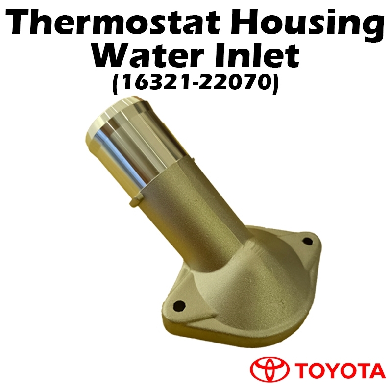 Toyota Altis Zze121, Wish Zne10 & Caldina Zzt241 Thermostat Switch Housing 16321-22070 (Aluminum)