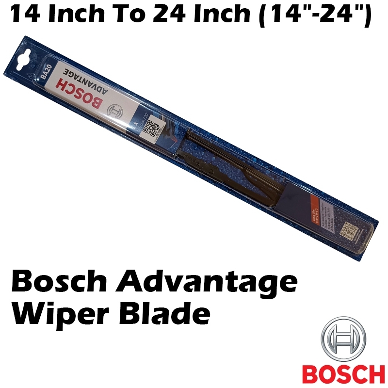 Original Bosch Advantage Wiper Blade 14 Inch To 24 Inch (14"-24")