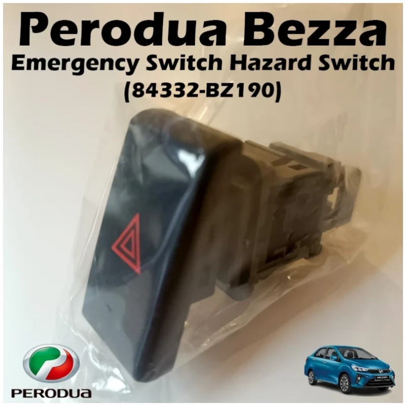Perodua Bezza Emergency Switch Hazard Switch Double Signal Switch (84332-BZ190)