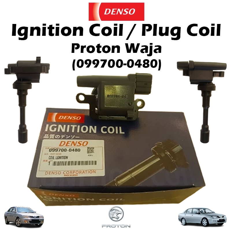 Denso Ignition Coil / Plug Coil For Proton Waja 1.6 (099700-0480)