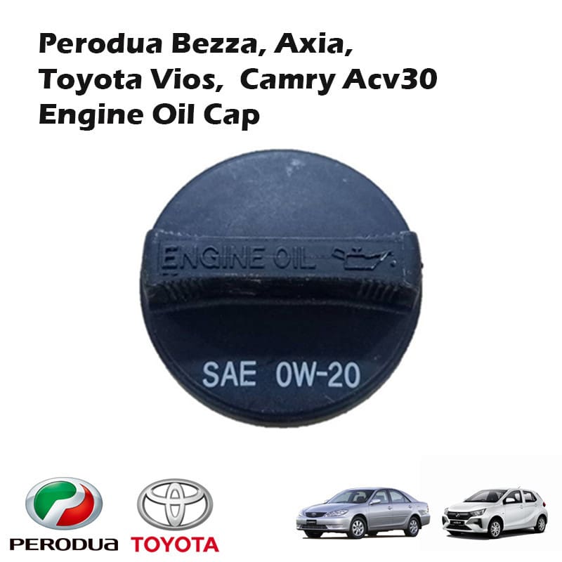 Original Perodua Bezza Axia Toyota Vios NCP42 Camry ACV30 ACV40 Hilux KUN25 Avanza Engine Oil Cap