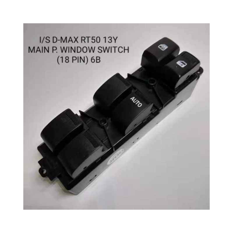 ISUZU D-MAX RT50 2012 POWER WINDOW MAIN SWITCH DRIVER SIDE CONTROL Suis Cermin Depan
