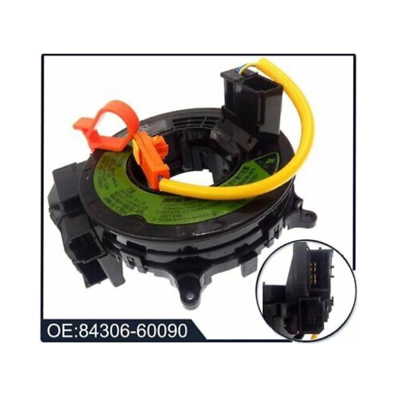 AIR BAG CLOCK SPRING/SPIRAL TOYOTA VIOS OLD, RAV-4, SUZUKI SWIFT, WISH, CAMRY ACV30 (84306-60090)