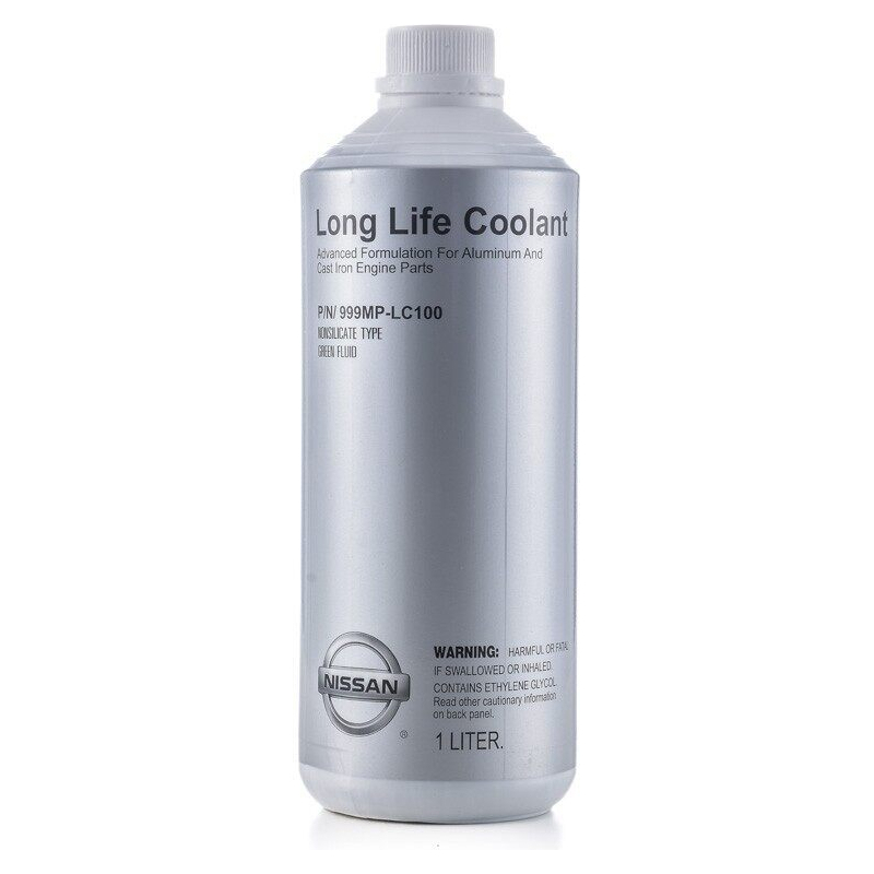 Original Nissan Geniune Pre-mixed 50% Long Life Coolant 1L (Green Fluid & Blue Fluid)