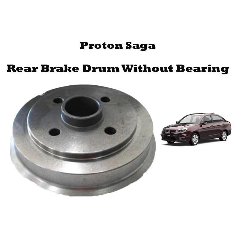 Proton Saga Rear Brake Drum Without Bearing