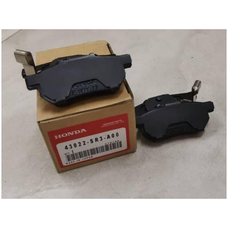 HONDA CITY SEL, TMO, T9A, JAZZ SAA, CIVIC SO4, SR4 VTEC REAR DISC BRAKE PADS