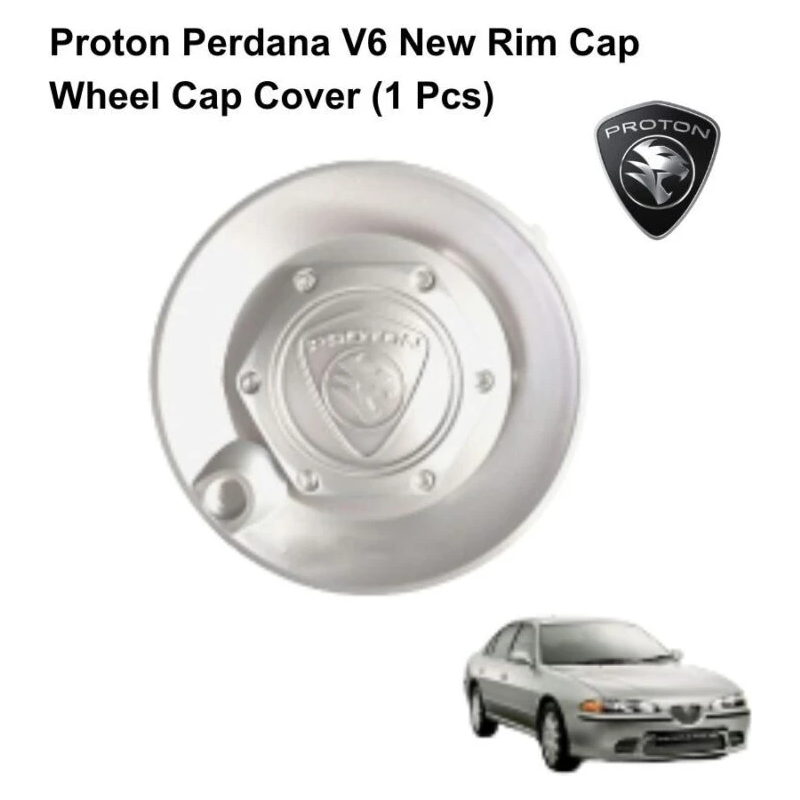 Proton Perdana V6 New Rim Cap Wheel Cap Cover (1 Pcs)