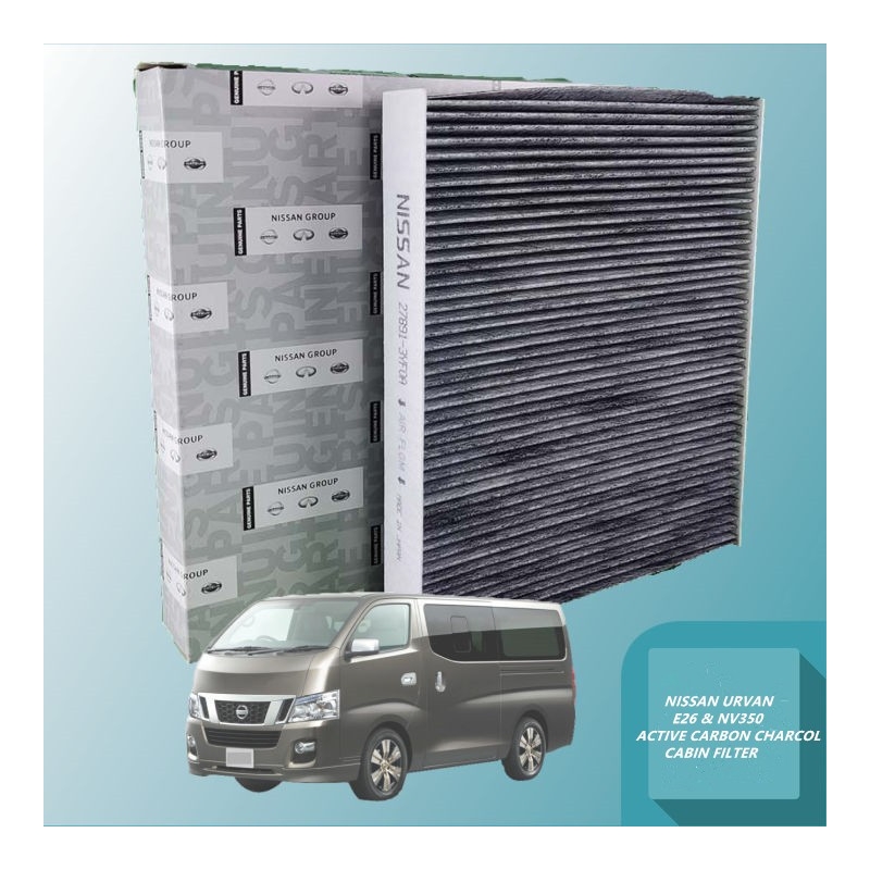 Nissan Urvan NV200, NV350, E26, Valeo Active Carbon Aircond Cabin Filter (pm2.5)