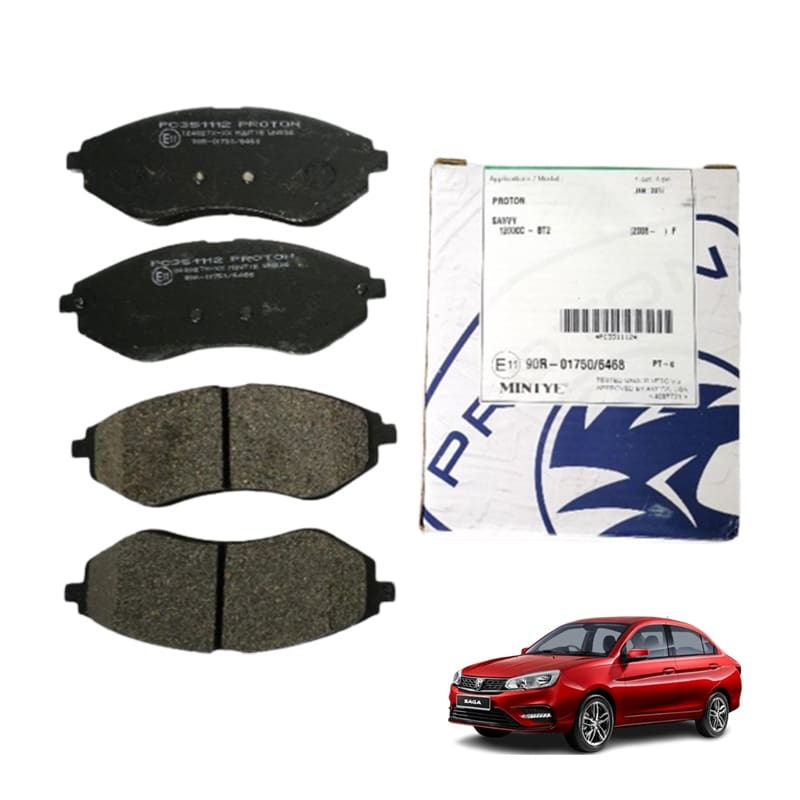 Original Proton Geniune Saga vvt 2016- 2019, Blm, Flx, Savvy Front Disc Brake Pad