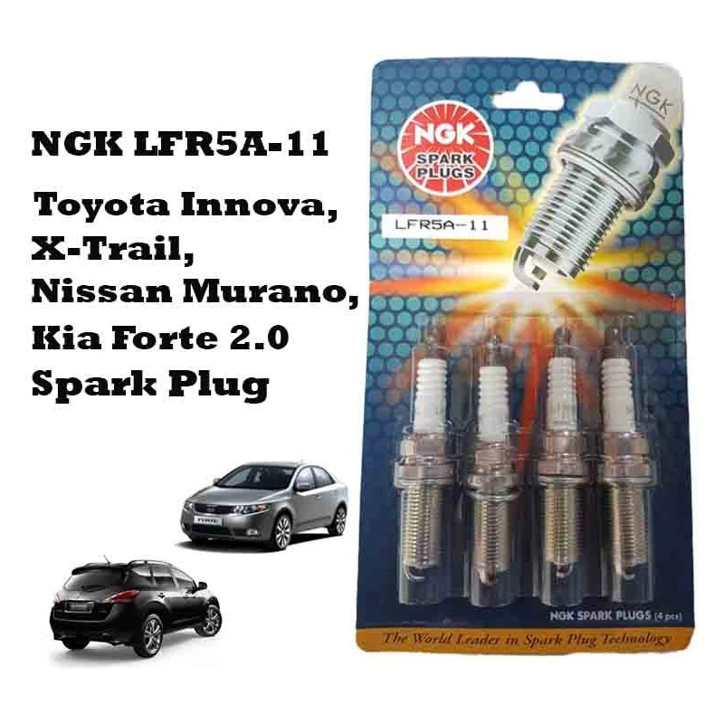 Genuine NGK LFR5A-11 Toyota Innova, X-Trail, Nissan Murano, Kia Forte 2.0 Spark Plug
