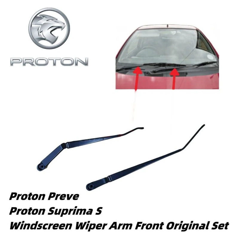 Proton Preve Proton Suprima S Windscreen Wiper Arm Front Original Set