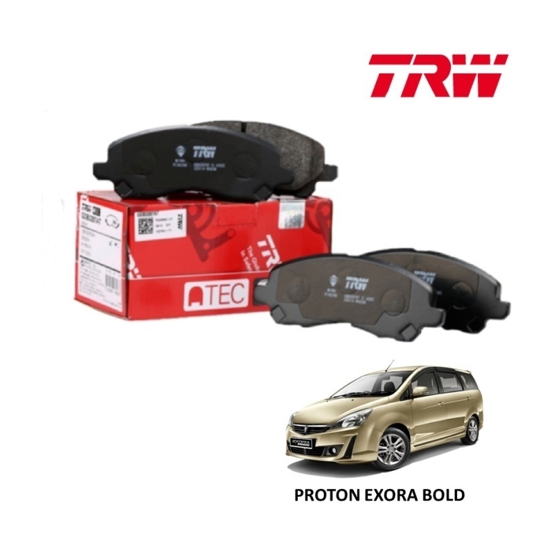 TRW Proton Exora Bold Front & Rear Disc Brake Pad