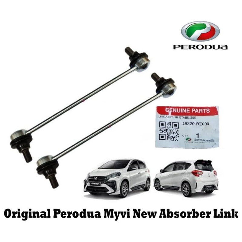 Original Stabilizer Link/Absorber Link Front Perodua Myvi New (1 Pair) 48220-BZ090
