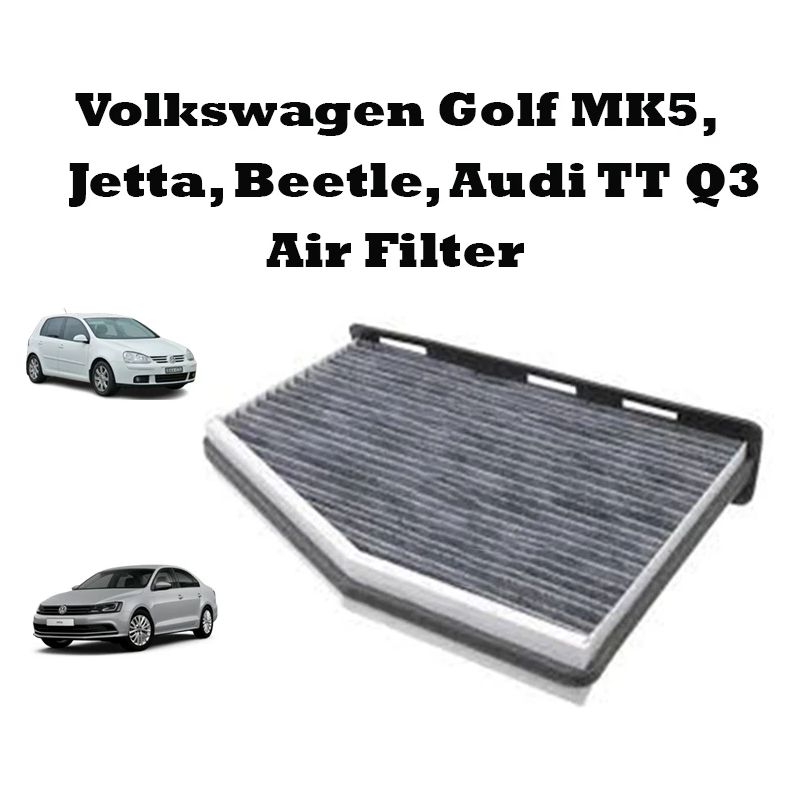 Volkswagen Golf MK5, Jetta, Beetle, Audi TT Q3 Air Filter (Active Carbon Charcol)