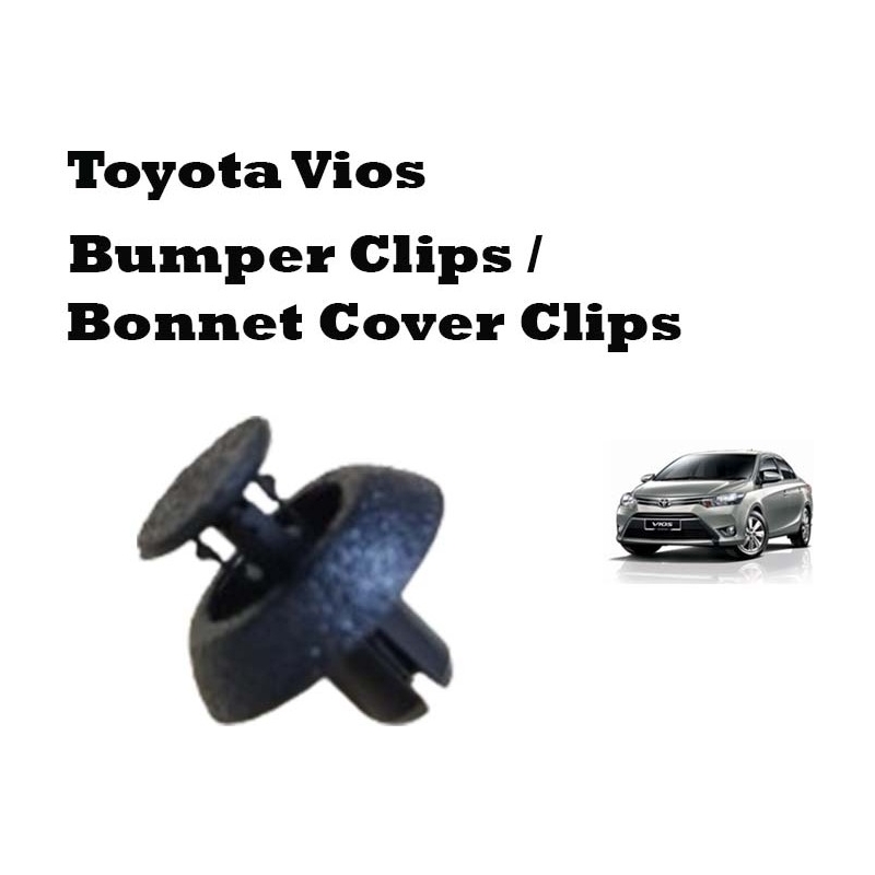 Toyota Vios Bumper Clips / Bonnet Cover Clips