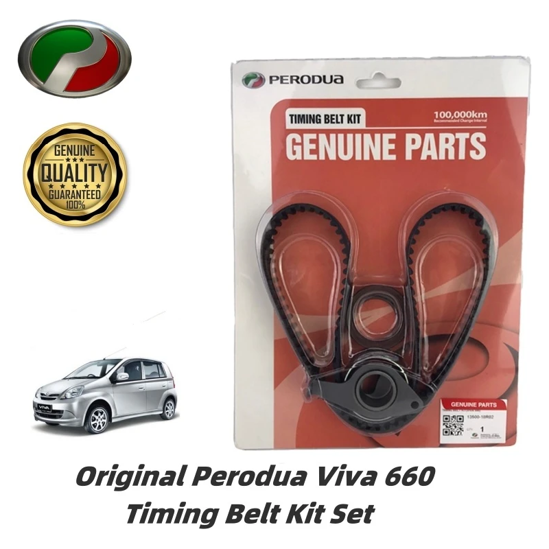 Original Perodua Viva 660 850 1.0cc , Kelisa, Kenari, Myvi 1.0cc Timing Belt Kit Set