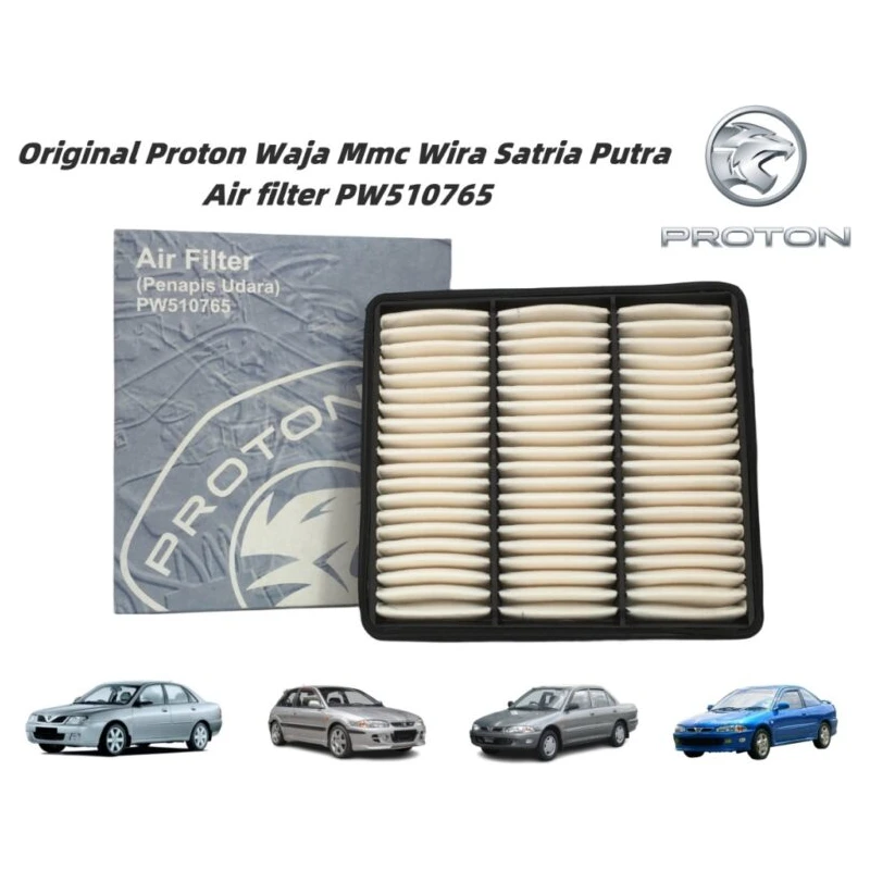 Original Proton Geniune Waja Mmc Wira Satria 1.3 1.5 .16 1.8 Fuel Injaction Putra Air Filter Penapis Udara (PW510765)