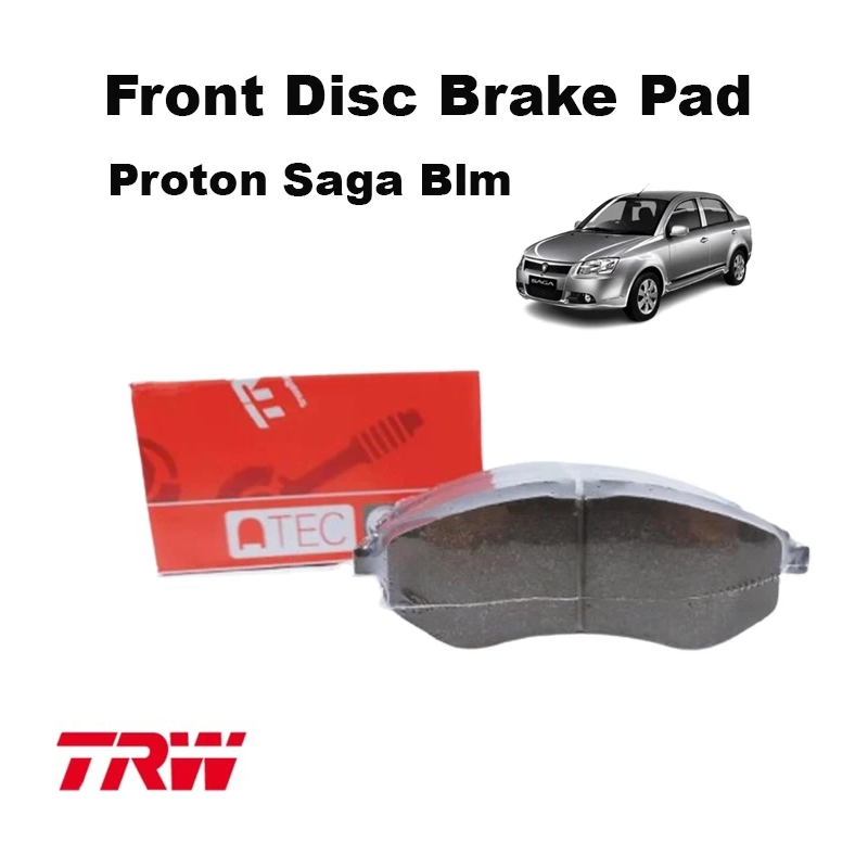 Proton Saga Blm Front Disc Brake Pad Trw Brand