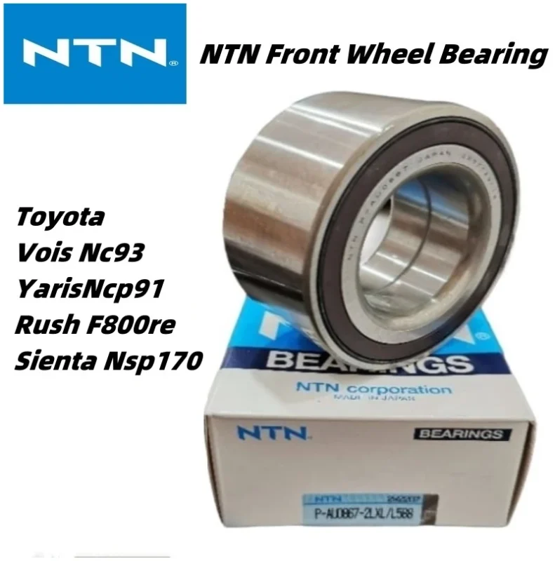 Ntn Toyota Vois Ncp93 Yaris Ncp91 Sienta Nsp170 Rush New F800re Front Wheel Bearing AU0867-2LXL/L588