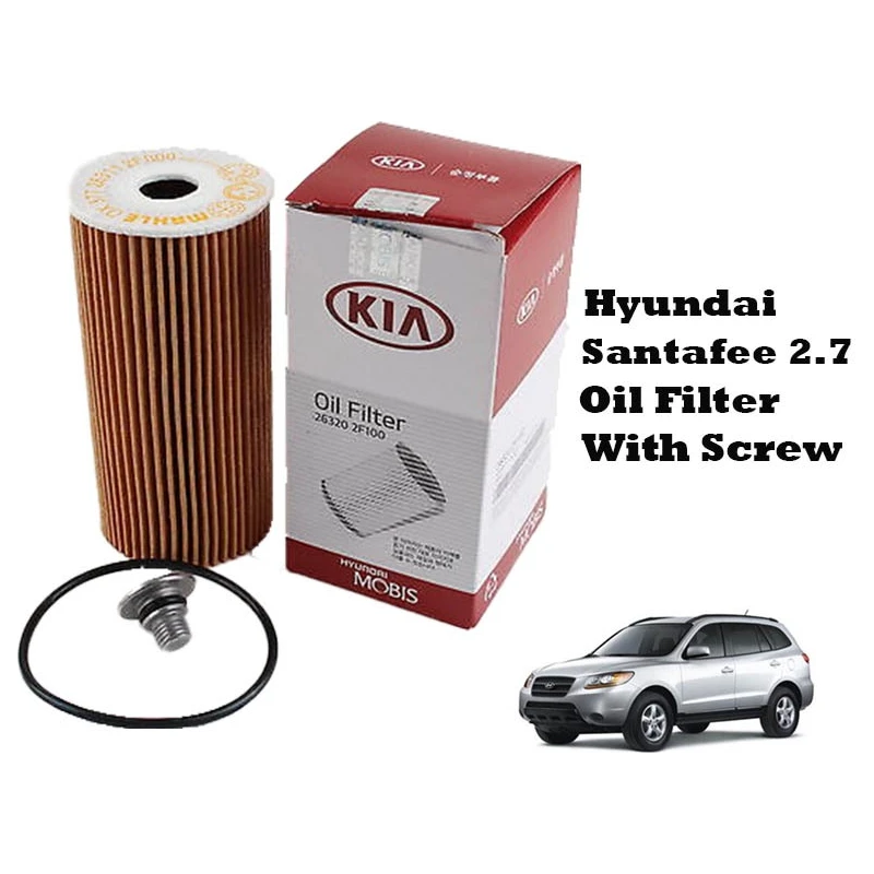 Hyundai Santafee 2.7 Oil Filter With Screw 23620-2f100 (OEM)