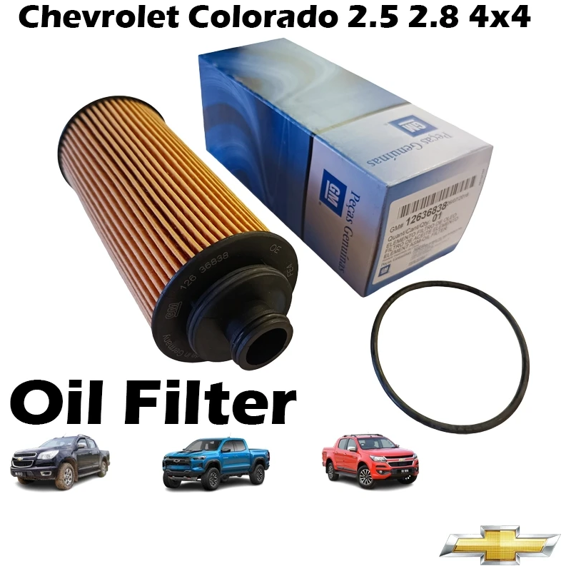 Chevrolet Colorado 2.5 2.8 4x4 Oil Filter 12636838 GM (OEM)