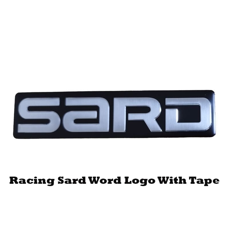 Racing Sard Word Logo With Tape