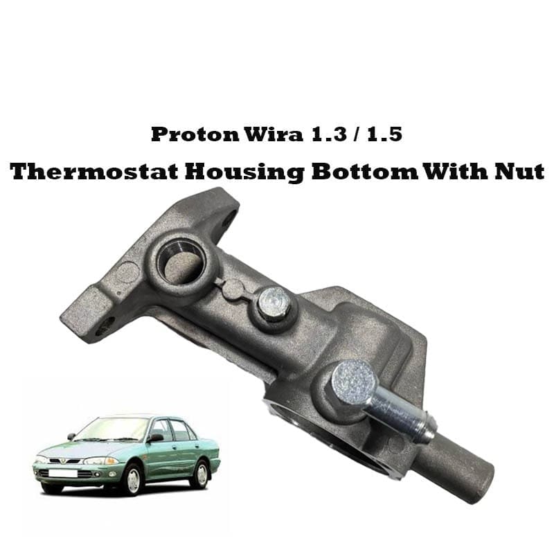 Proton Wira 1.5 Mmc Thermostat Housing Bottom With Nut MD152775