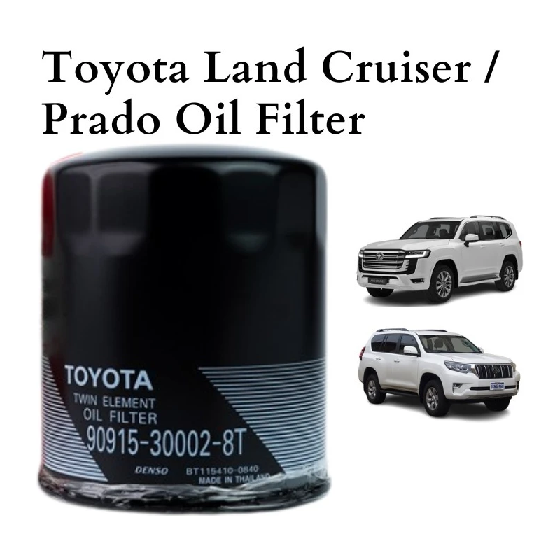 Original Genuine Toyota Land Cruiser / Prado Oil Filter (90915-30002-8T)