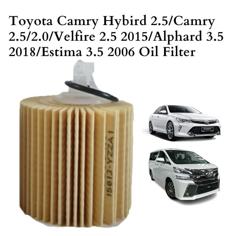 OriginalToyota Camry Asv50 Asv70 Alphard Agh20 Agh30 Vellfire Ggh30 Estima Gsr50 Oil Filter (04152-YZZA1)