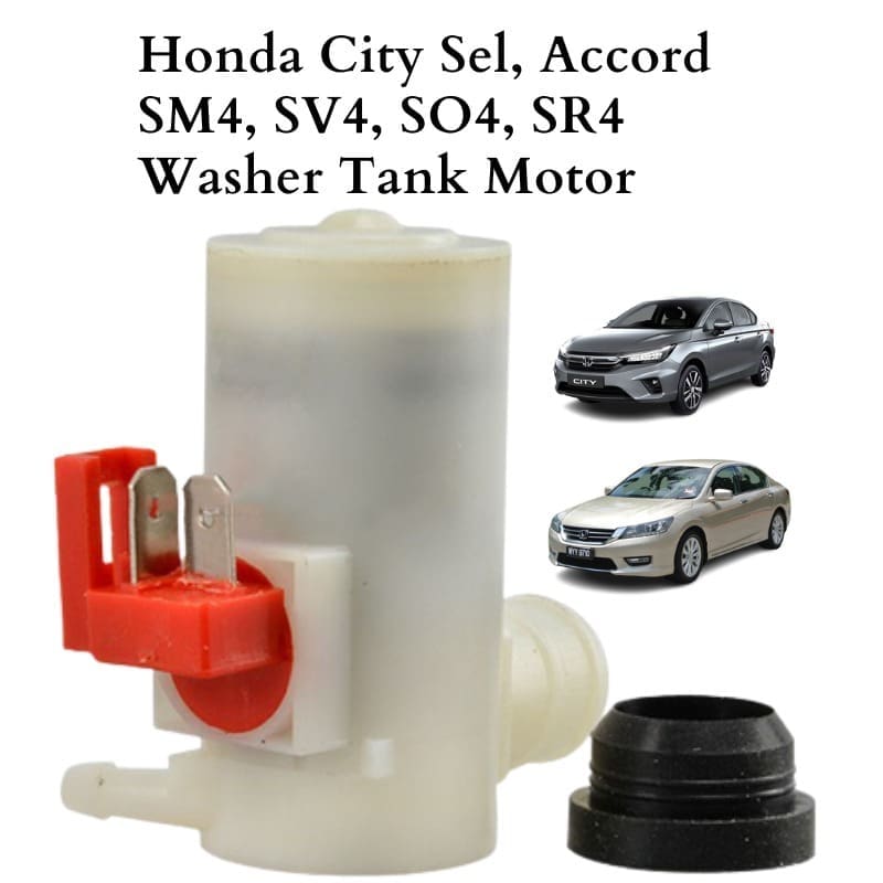 Honda City Sel, Accord SM4, SV4, SO4, SR4 Washer Tank Motor (OEM)