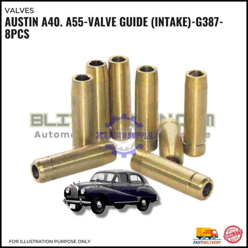 Exhaust Valve Guide Set (8pcs)-Austin A40-A55-G387