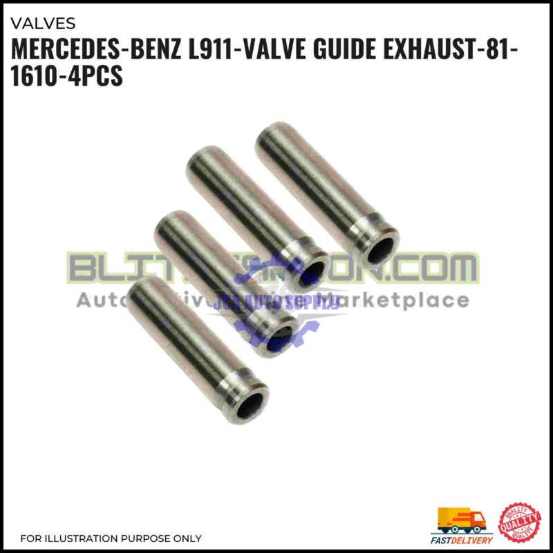 Exhaust Valve Guide Set (4pcs)-Mercedes Benz L911-81-1610