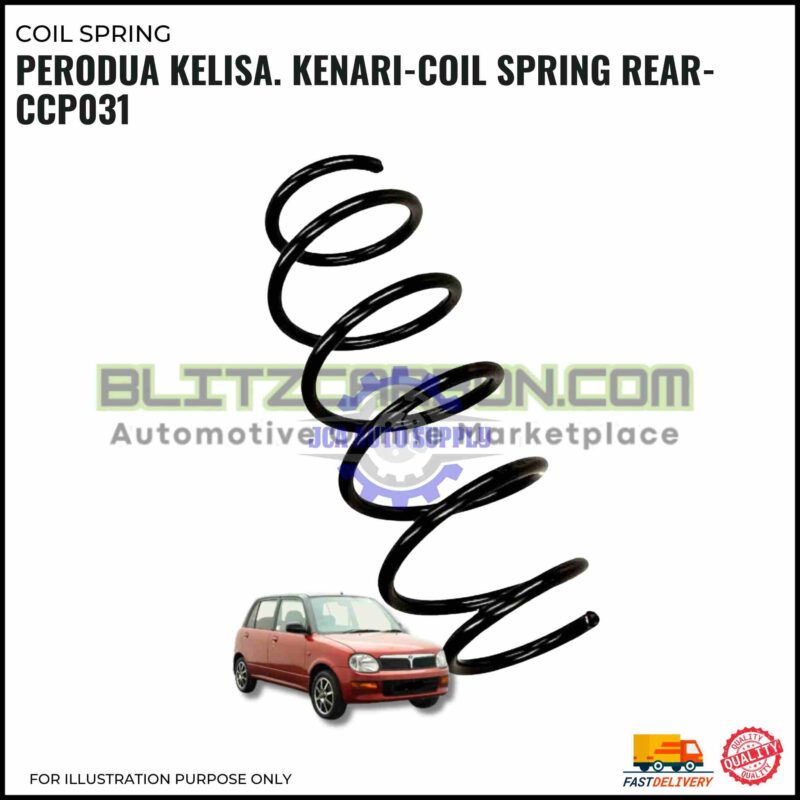 Coil Spring Rear-Perodua Kelisa-CCP031